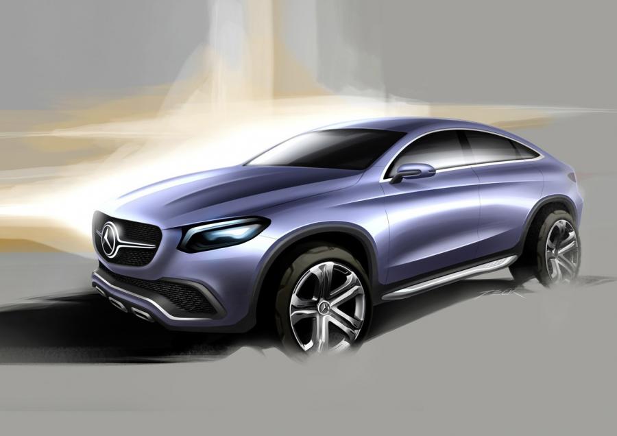  Mercedes-Benz Concept Coupe SUV 2014 года  (фото 21 из 47)